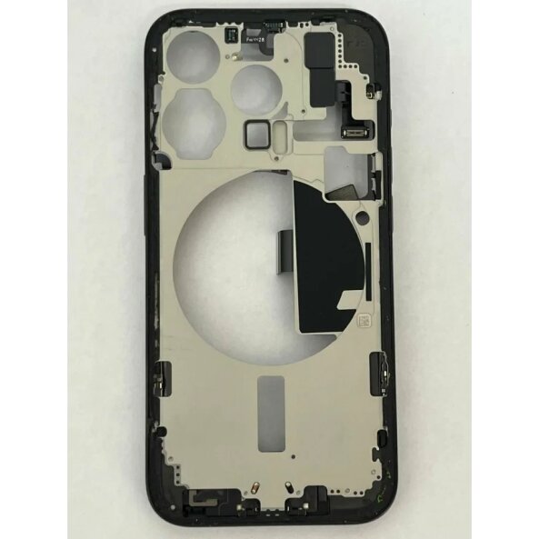 Carcasa (Body) pentru iPhone 15 Pro Black Grade 10 (din dezmembrari)