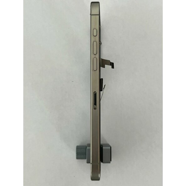 Carcasa (Body) pentru iPhone 15 Pro Max Natural Titanium Grade 10 (din dezmembrari)