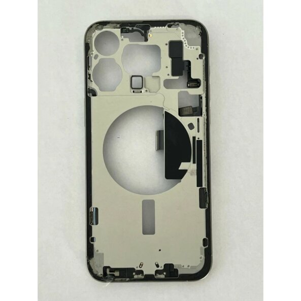 Carcasa (Body) pentru iPhone 15 Pro Max White Titanium Grade 10 (din dezmembrari)