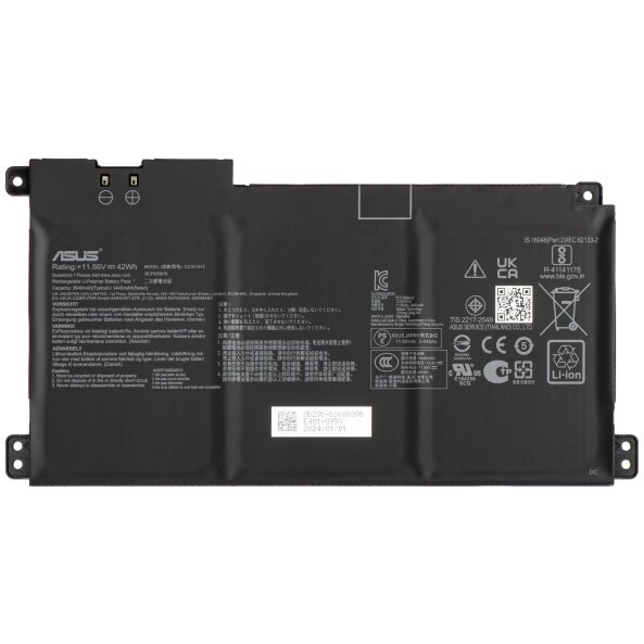 Acumulator Asus E410 BATT / BYD PRIS / B31N1912, 3640mAh, Service Pack 0B200-03680000 