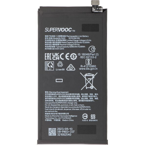 Acumulator Oppo Find N3, BLPA03, Swap 