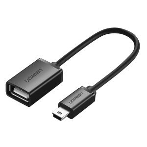 Adaptor OTG USB-A - miniUSB UGREEN US249, Negru