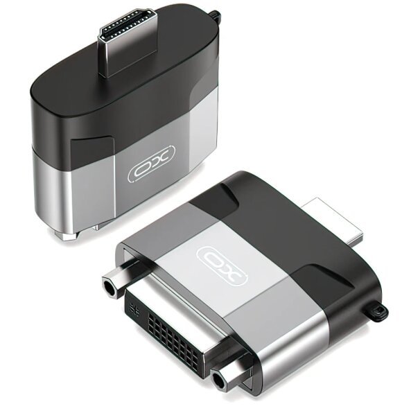 Adaptor Video XO Design GB013, HDMI - DVI, Gri 