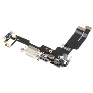 Banda cu Conector Incarcare - Microfon Apple iPhone 14, Argintiu 