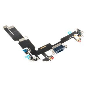 Banda cu Conector Incarcare - Microfon Apple iPhone 14 Plus, Negru 