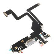 Banda cu Conector Incarcare - Microfon Apple iPhone 14 Pro, Argintiu 