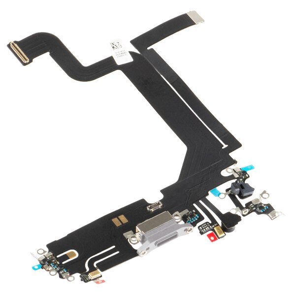 Banda cu Conector Incarcare - Microfon Apple iPhone 14 Pro Max, Argintiu 