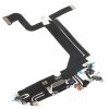 Banda cu Conector Incarcare - Microfon Apple iPhone 14 Pro Max, Negru 
