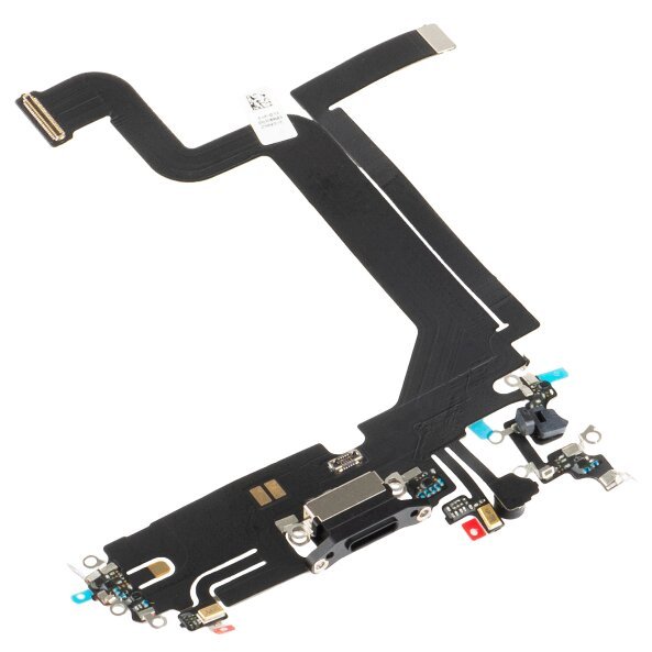 Banda cu Conector Incarcare - Microfon Apple iPhone 14 Pro Max, Negru 
