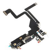 Banda cu Conector Incarcare - Microfon Apple iPhone 14 Pro, Negru 