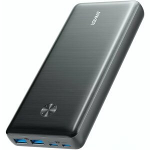 Baterie Externa Anker PowerCore III Elite, 25600mAh, 87W, QC + PD, 2 x USB-A - 2 x USB-C, Neagra A1291H11 