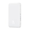 Baterie Externa Baseus Magnetic Mini Air, 5000mAh, 20W, PD + FQI, 1 x USB-C, Alba P10022107223-00 