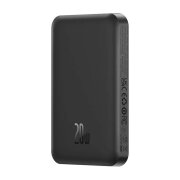 Baterie Externa Baseus Magnetic Mini Air, 5000mAh, 20W, PD + FQI, 1 x USB-C, Neagra P10022107113-00
