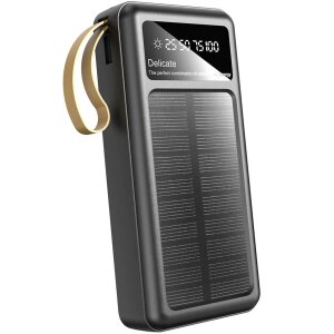 Baterie Externa Dudao K18+, 20000mAh, Neagra 