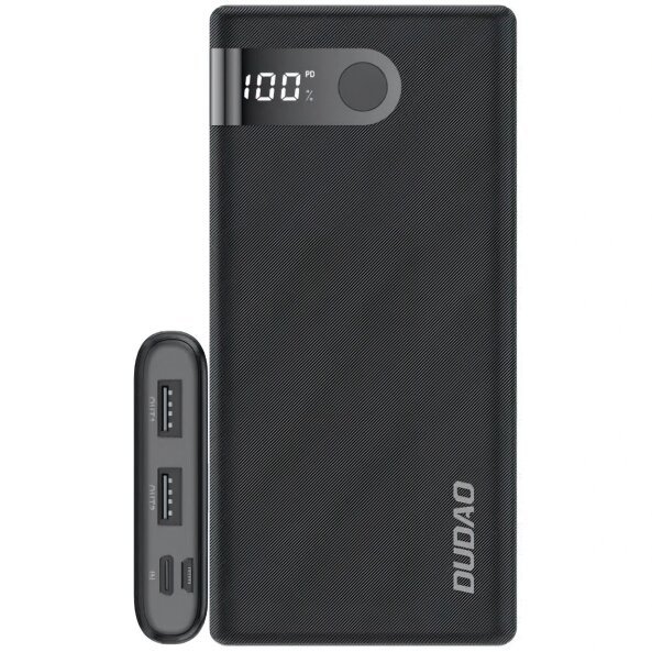 Baterie Externa Wireless Dudao K9Pro, 10000mAh, 10W, 2 x USB-A, Neagra 