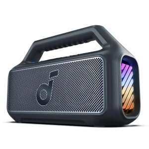 Boxa Portabila Bluetooth Anker SoundCore Boom 2, 80W, RGB, Waterproof, Neagra A3138011 