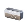 Boxa Portabila Bluetooth Dudao Y17, cu Ceas Alarma, Argintie 