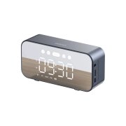 Boxa Portabila Bluetooth Dudao Y17, cu Ceas Alarma, Argintie 