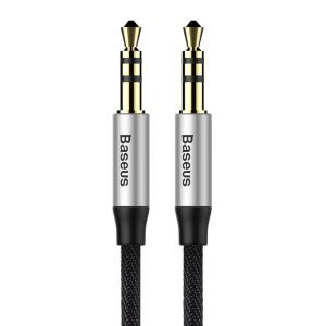 Cablu Audio 3.5mm - 3.5mm Baseus Yiven M30, 1.5m, Negru