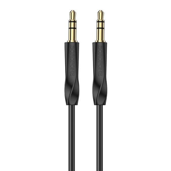 Cablu Audio 3.5mm - 3.5mm Borofone BL16, 1m, Negru 