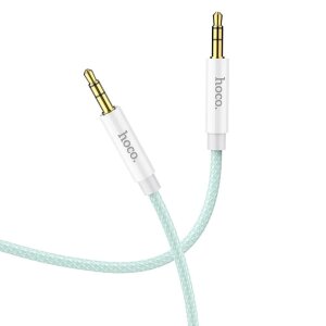Cablu Audio 3.5mm - 3.5mm HOCO UPA19, 1m, Verde 