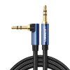 Cablu Audio 3.5mm - 3.5mm UGREEN AV112, 1.5m, Albastru 