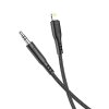 Cablu Audio 3.5mm - Lightning HOCO UPA18, 1m, Negru 