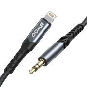 Cablu Audio Lightning - 3.5mm BWOO BO-AUX068, 1.2m, Negru 