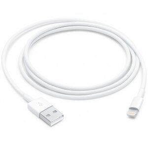 Cablu Date si Incarcare USB-A - Lightning Apple A1480, 18W, 1m, Alb MUQW3ZM/A 