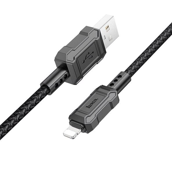 Cablu Date si Incarcare USB-A - Lightning HOCO Leader X94, 20W, 1m, Negru 