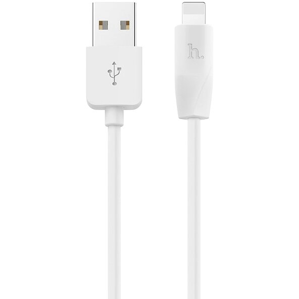 Cablu Date si Incarcare USB-A - Lightning HOCO Rapid X1, 18W, 3m, Alb