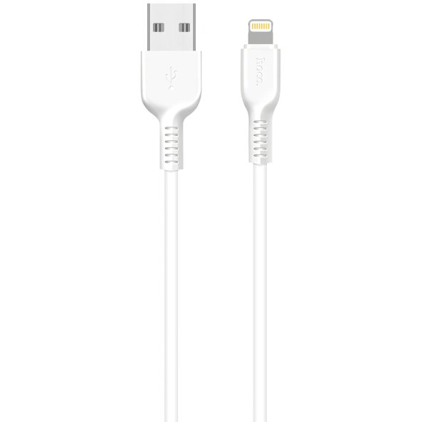 Cablu Date si Incarcare USB-A - Lightning HOCO X13 Easy, 18W, 1m, Alb