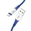 Cablu Date si Incarcare USB-A - Lightning HOCO X70, 18W, 1m, Albastru 