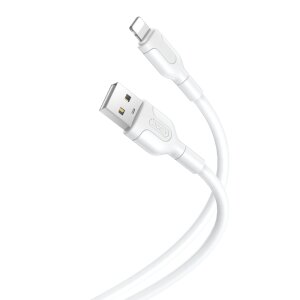 Cablu Date si Incarcare USB-A - Lightning XO Design NB212, 18W, 1m, Alb 