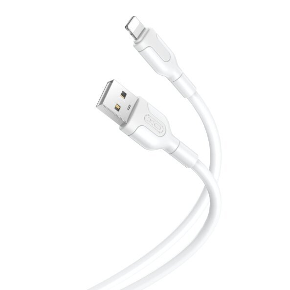 Cablu Date si Incarcare USB-A - Lightning XO Design NB212, 18W, 1m, Alb 