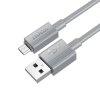Cablu Date si Incarcare USB-A - microUSB HOCO X107, 18W, 1m, Gri 
