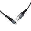 Cablu Date si Incarcare USB-A - microUSB HOCO X38 Cool, 18W, 1m, Negru 