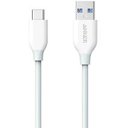 Cablu Date si Incarcare USB-A - USB-C Anker PowerLine, 18W, 0.9m, Alb A8163021 