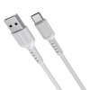 Cablu Date si Incarcare USB-A - USB-C Borofone BX16, 18W, 1m, Alb