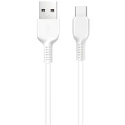 Cablu Date si Incarcare USB-A - USB-C HOCO Flash X20, 18W, 1m, Alb