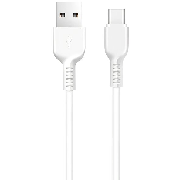 Cablu Date si Incarcare USB-A - USB-C HOCO Flash X20, 18W, 1m, Alb