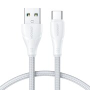 Cablu Date si Incarcare USB-A - USB-C Joyroom Surpass, 18W, 1.2m, Alb S-UC027A11 