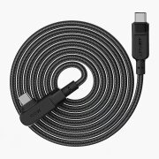 Cablu Date si Incarcare USB-C - USB-C Acefast C5-03 Angled, 100W, 2m, Negru 