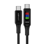 Cablu Date si Incarcare USB-C - USB-C Acefast C7-03, 100W, 1.2m, Negru 