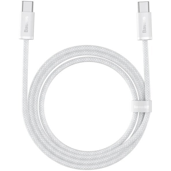 Cablu Date si Incarcare USB-C - USB-C Baseus Dynamic 3 Series, 100W, 2m, Alb P10367000Y11-01 