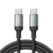 Cablu Date si Incarcare USB-C - USB-C Joyroom S-CC100A10, 100W, 2m, Negru 