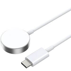 Cablu Incarcare BWOO WL-18 pentru Apple Watch Series, Alb