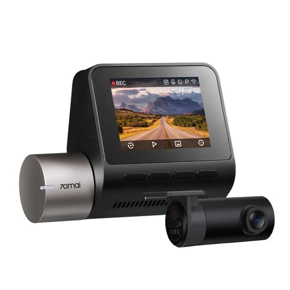 Camera Auto Fata Spate 70mai Dash Cam A510, 3K, GPS, Wi-Fi, Afisaj 2inch 