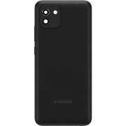 Capac Baterie Samsung Galaxy A03 A035, Versiune F, Negru 
