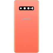 Capac Baterie Samsung Galaxy S10+ G975, Roz (Flamingo Pink), Service Pack GH82-18378D 